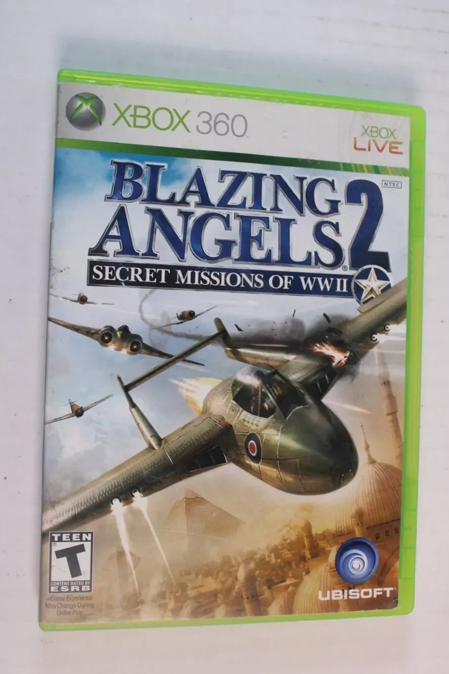 Blazing Angels 2: Secret Missions of WWII (Microsoft Xbox 360, 2007) Complete